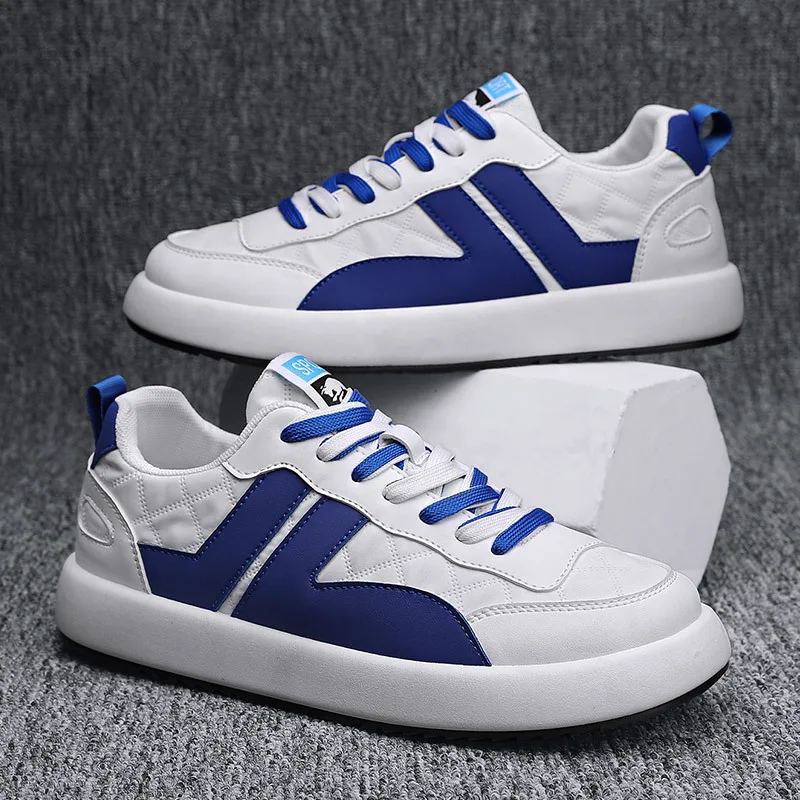 PU upper light weight men fashion sneakers wholesale walking style casual shoes cheapest