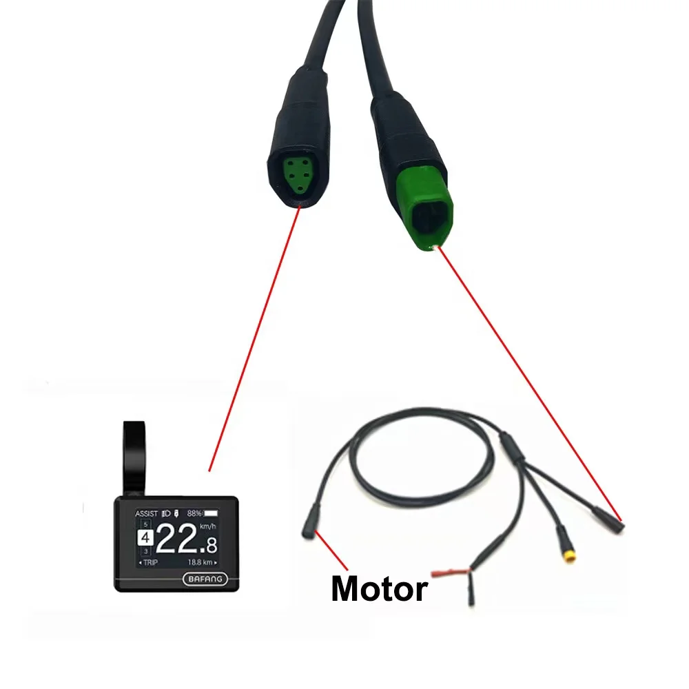 Joyebikes USB кабель для программирования Bafang M510 M600 M620 подключению CAN-шины средне-приводной двигатель перепрограммирования