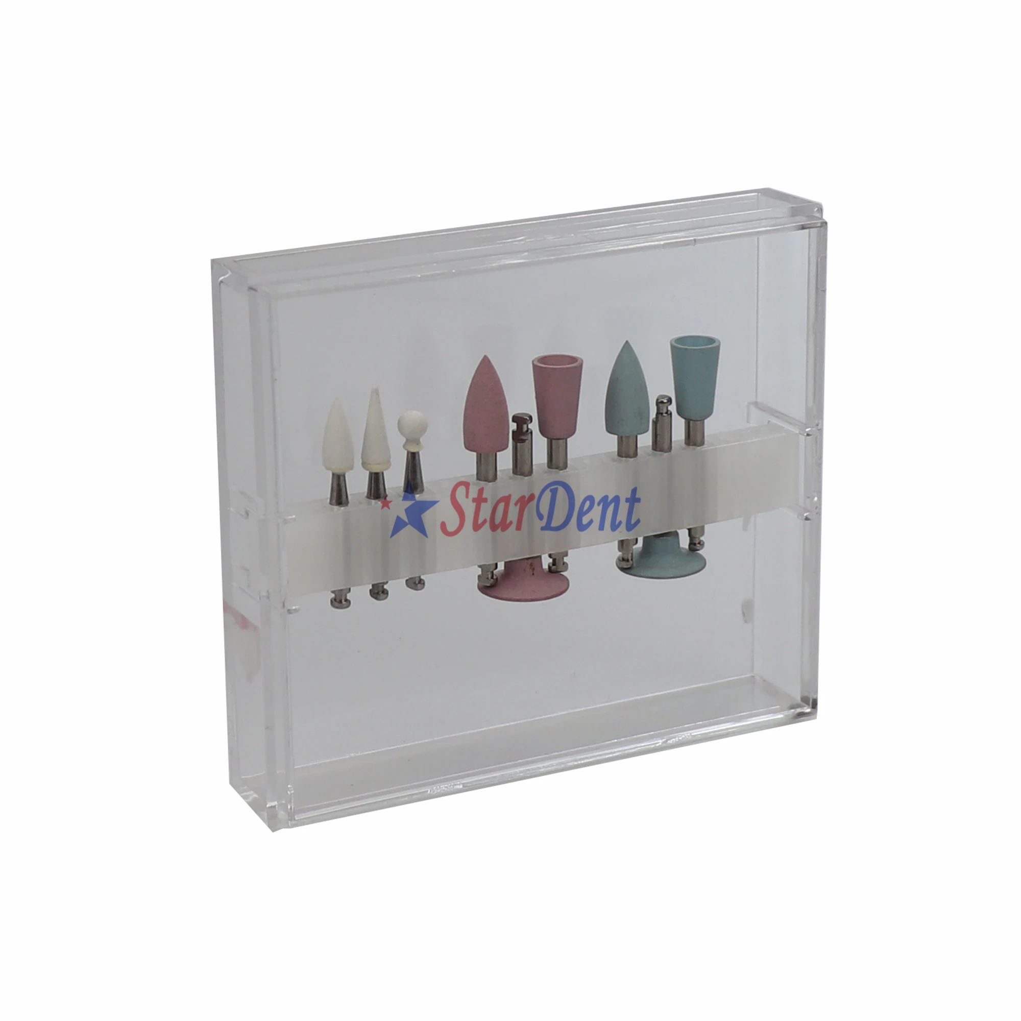 Dental polishing material Teeth Polishing Burs Composite Polishing Kits for Low-Speed Handpiece Contra Angle Kit
