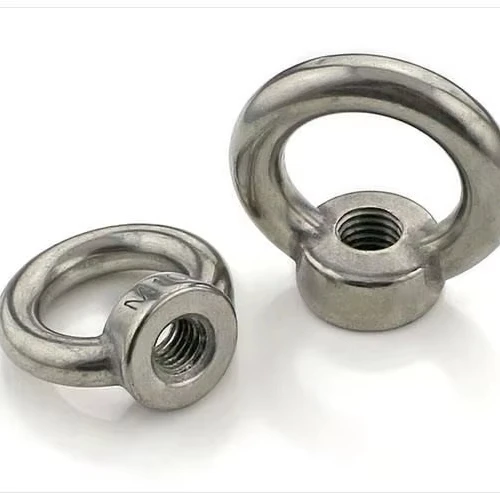304 Stainless Steel M3-M48 Lifting Ring Sling Nut German Style Galvanized and Zinc Plated DIN582/Metric Certified Eye Nuts