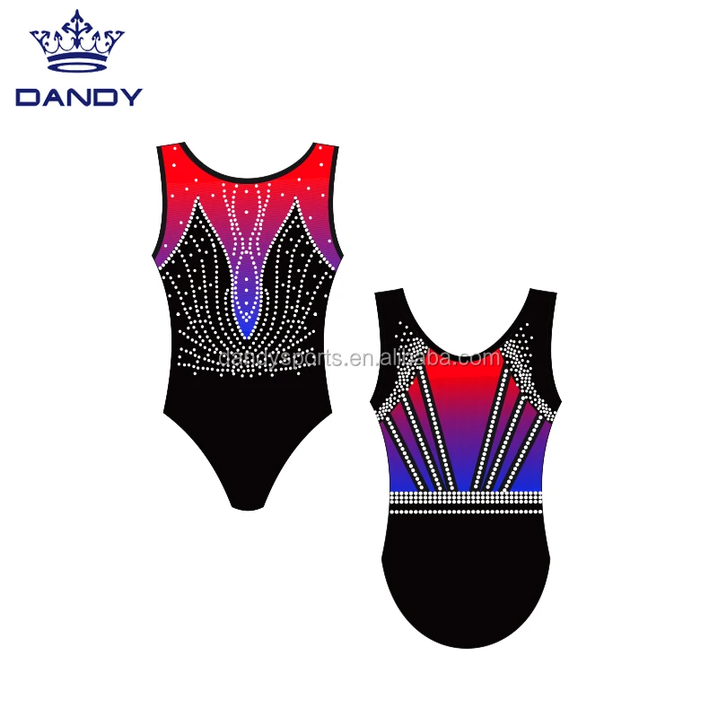 Новейший дизайн, женский комбинезон с блестками, заводская цена, гимнастические трико