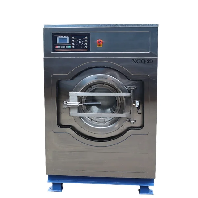 HOOP commercial laundry equipment washing machine for linen 30 kg automatic ironing and folding machine for clothes