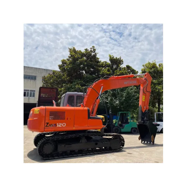Running Condition 12Tons Zx120 Hitachi Excavator Hydraulic Crawler Hitchci zx120 Second Hand Digger Hitachi Excavators 120
