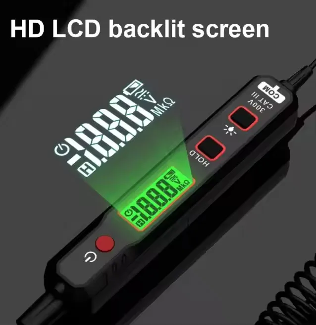 Популярный Цифровой мультиметр HT86B 0-300 В переменного тока DC детектор напряжения электрика инструменты в форме ручки Вольтметр