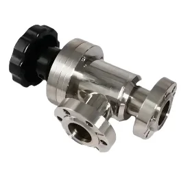 Stainless steel vacuum Isolation popet valve