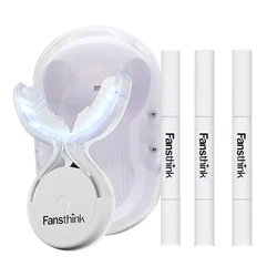 Private Logo Blue and Red Light UV Box Tooth Whitening Kit Dropshipping Teeth Whitening Kits