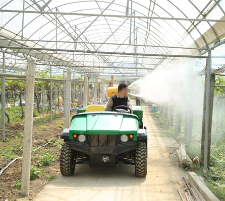 Chinese Electric utility vehicle turf gator UTV farm tractor farm sprayer
