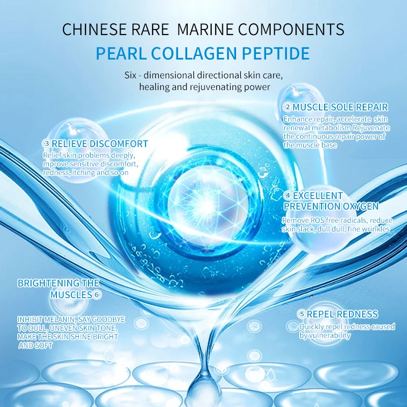 Kangrong Private Label Best Elastic Peptide Intensive Repair Skin Care Face Serum For Face