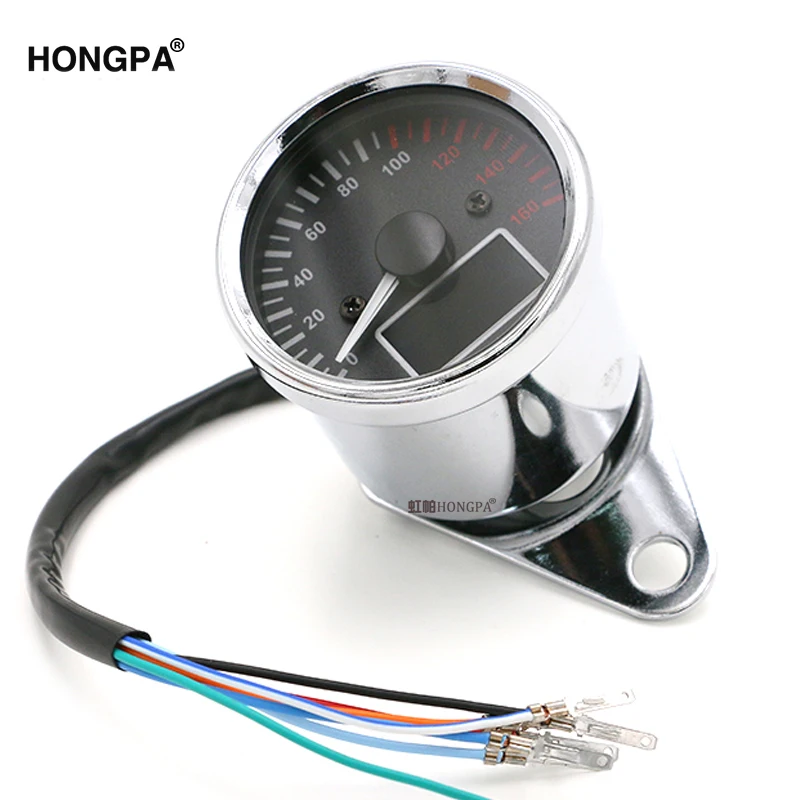 Тахометр для мотоцикла HONGPA светодиодный дисплей универсальный индикатор уровня масла