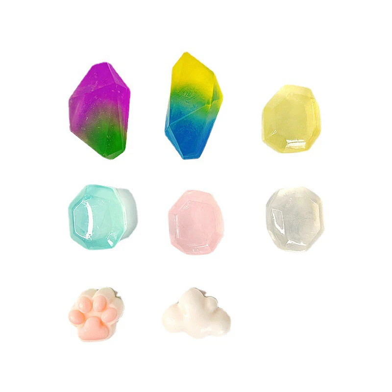 OEM Jabones Artesanales Organic Handmade Soap Savon Eclaircissant Sabonete Gemstone Soap Skin Cleansing Care Whitening Yoni Soap