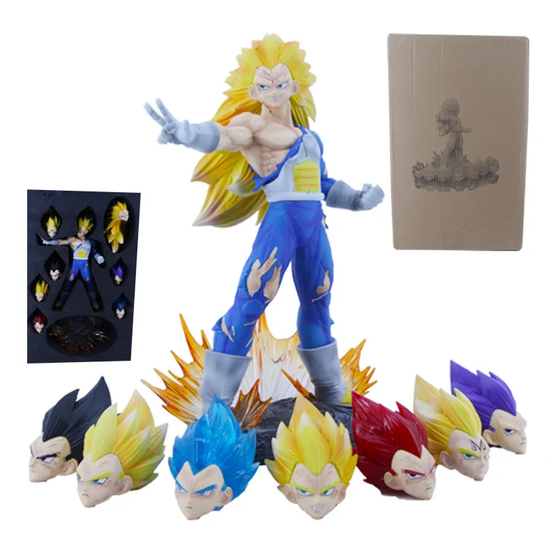 Hot sale Whole Classic dra-gon ball Vegeta Anime Figure GK PVC Action Figure Collectible Model Toy Figurine dra-gon Anime Figure