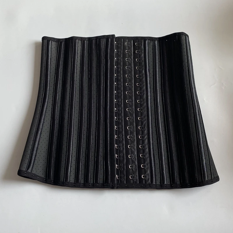 29 Steel Bones Latex Waist Trainer Custom Corset Shaper For Women Slimming Waist Girdle Breathable Plus size Hooks Body Shapers