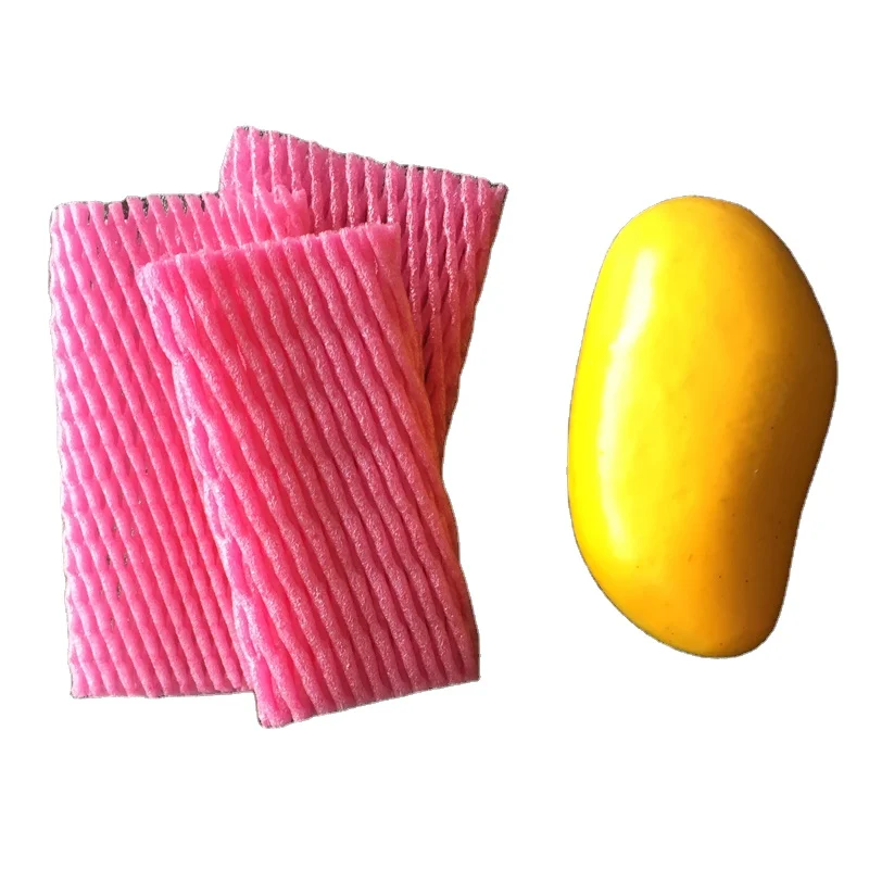Food Packaging Nets Epe Vegetable Foam Net protective sleeve for papaya malla de espuma