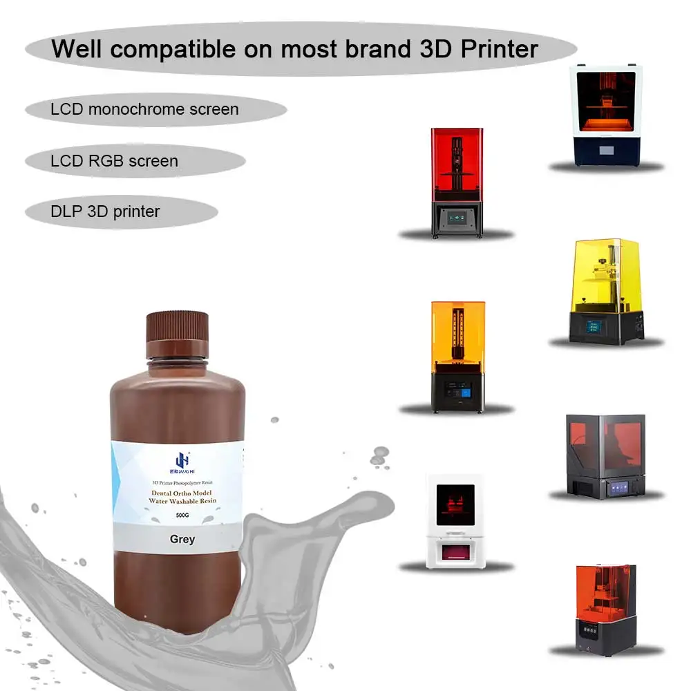  JAMG HE 3d Стоматологическая Смола моющаяся в воде Ортодонтическая модель смолы для выравнивания подходит Epax phrozen и т.