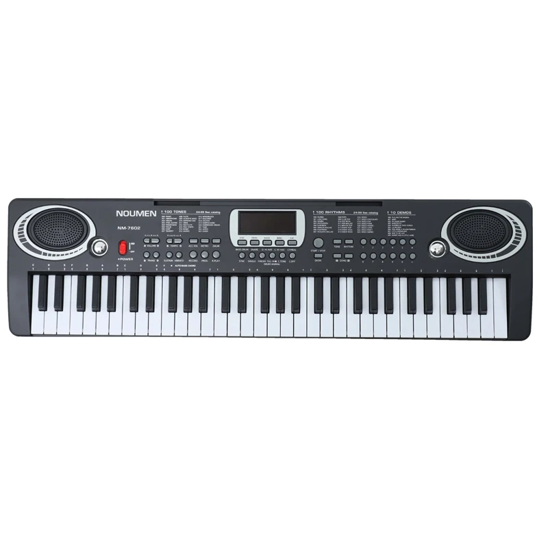Kids Gift 61 Keys Piano Digital Electronic Organ Keyboard Pianos Musical Instruments Electric Piano With Microphone For Children