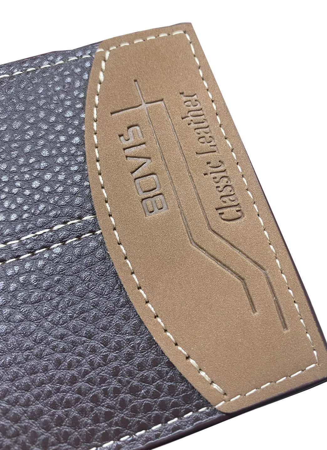 WOKE Factory Outlet Pu Leather Men Wallet Money Clip with ID Window Custom Wallet for Men