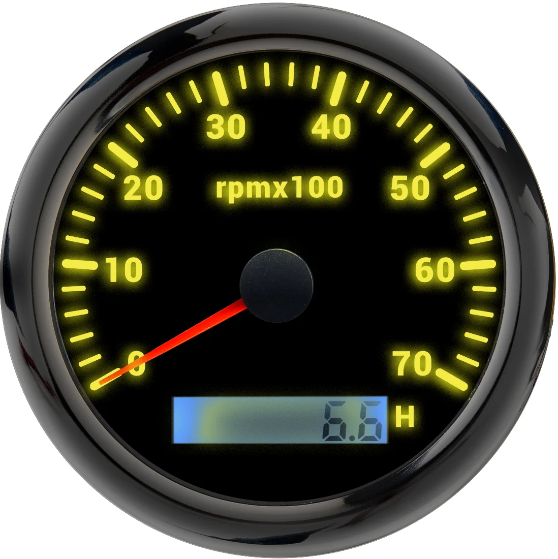 Marine Analog VDO Auto meter Tachometer Gauge 8000 RPM With Hour meter Boat RPM With Backlight