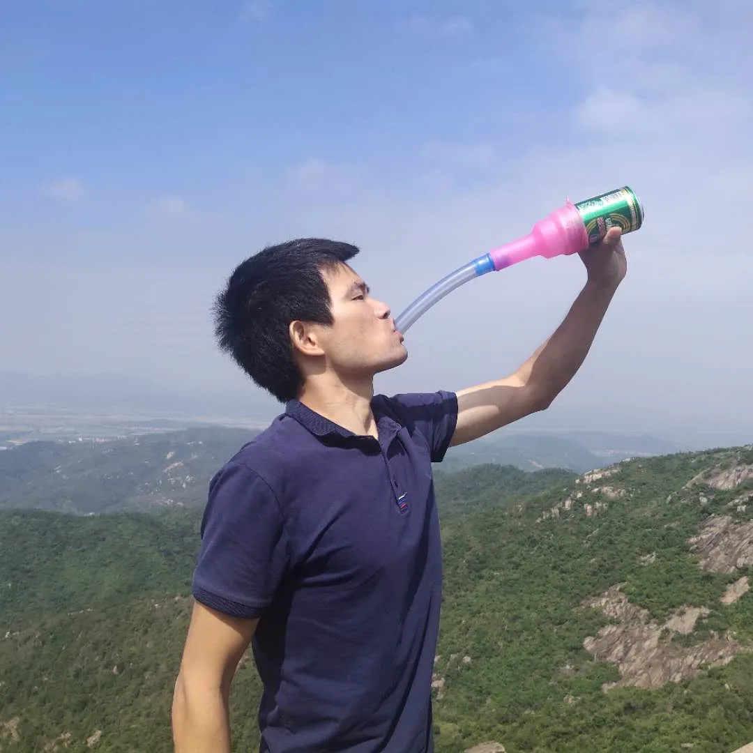 New design Silicone bier chug beer bud tool for business gifts party entertainment