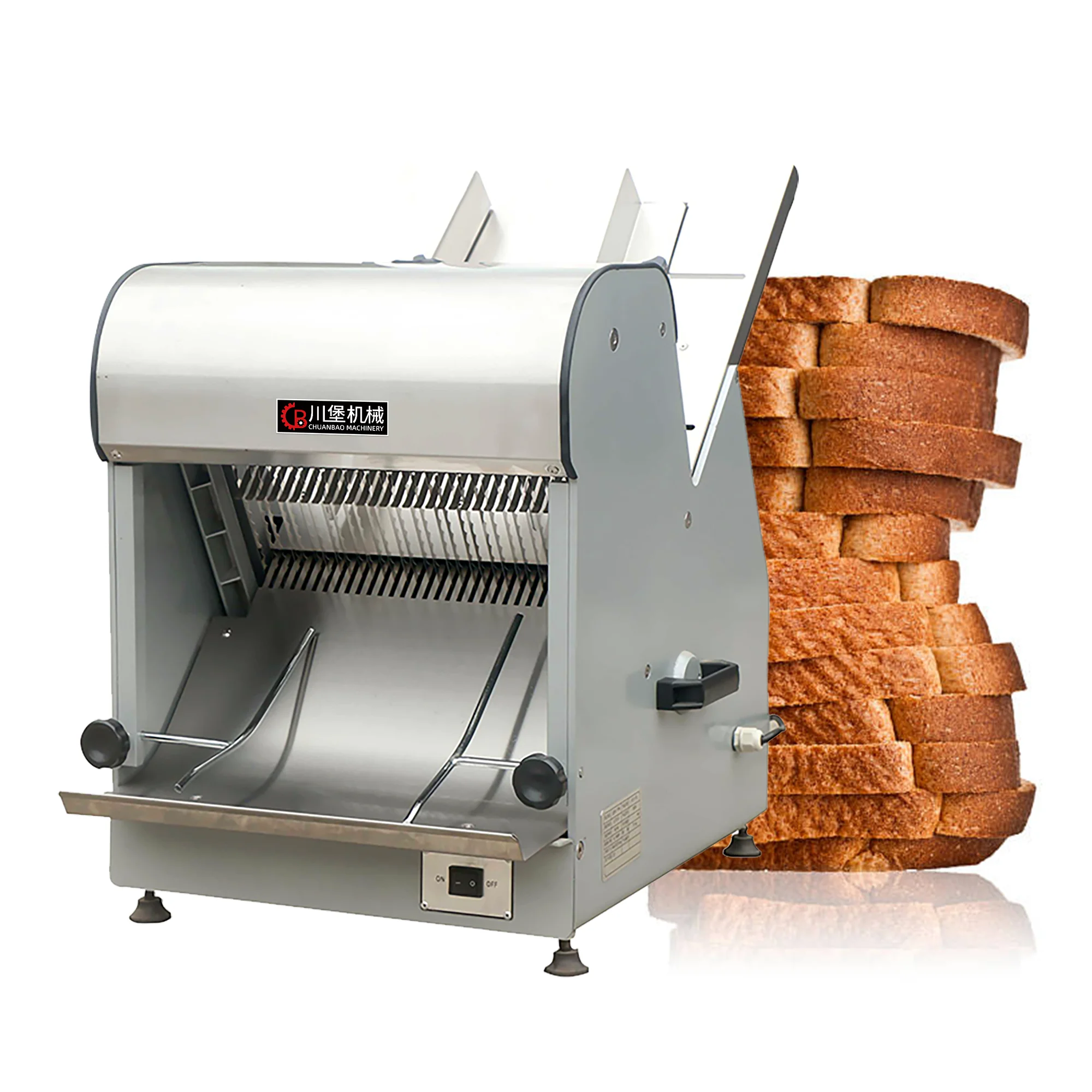 Horizontal Bread Slicer Machine Automatic Bread Slicer Machine Bread Cutting Machine Slicer
