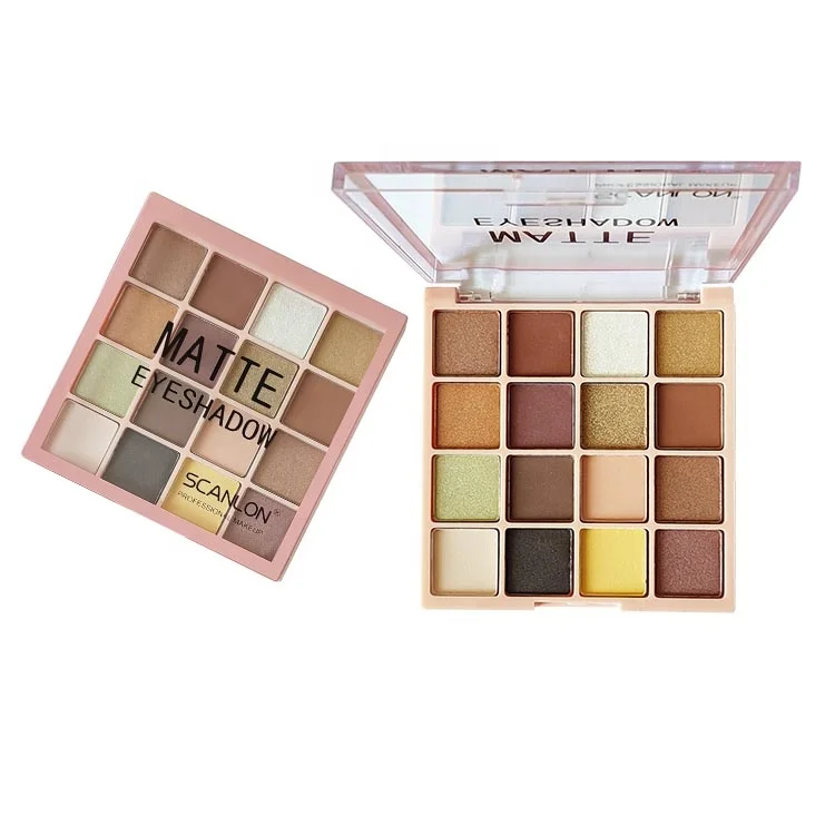 direct factory supply 16 colors custom eyeshadow palette makeup