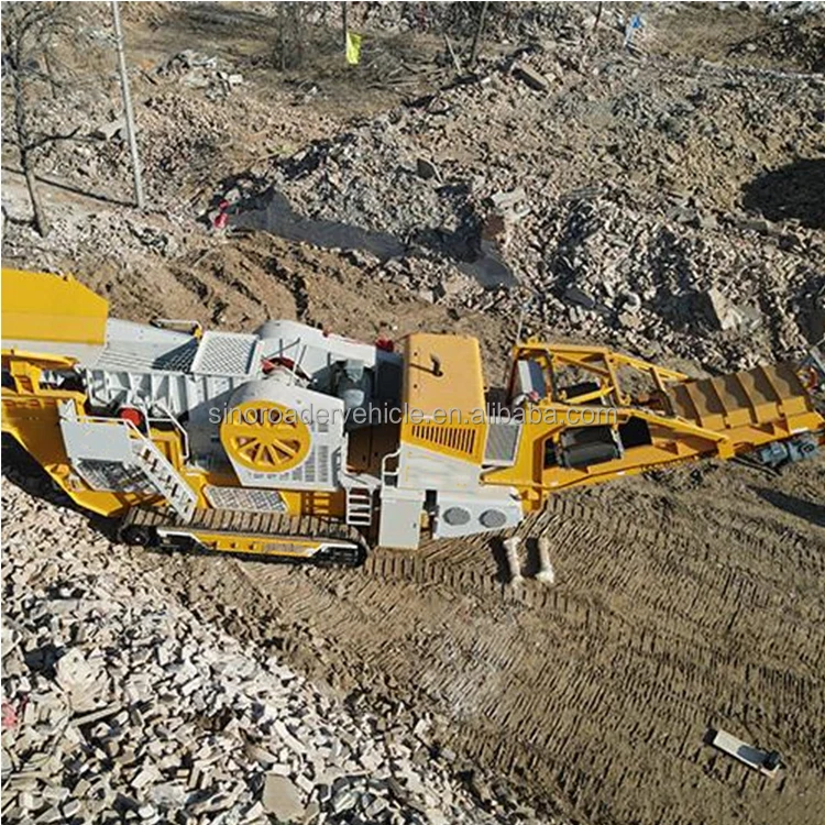 sinoroader jaw crusher hard stone breaker machine crushing granite riverstone limestone mining equipment