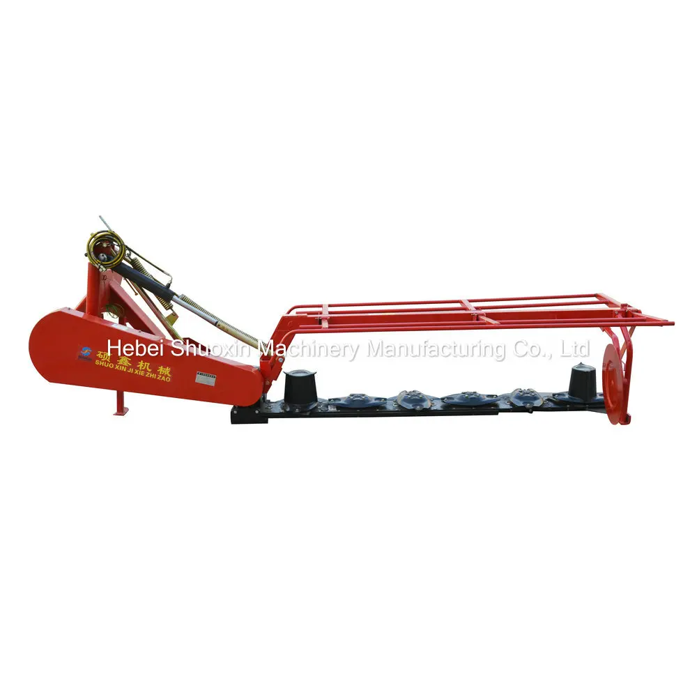 ISO approved Hot Sale 3 points hanging PTO shaft lawn wheel mower lawn Cutter flail mower Disc rotary mower