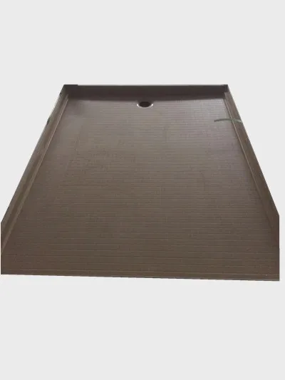 Glass Luxury Rooms Bathroom Shower Room Portable Toilet floor tray