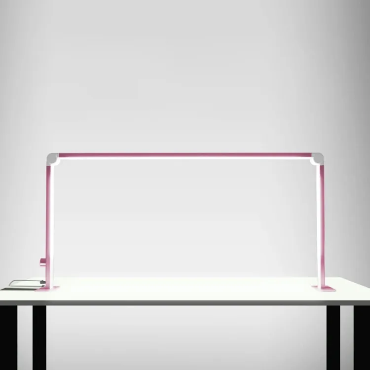 36W Super Bright LED Desk Light Square-shaped Nail Table Lamp Foldable Tech Lamp For Manicure/Eyelashes/Beauty