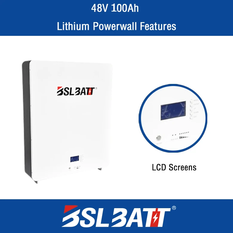 BSLBATT powerwall lifepo4 аккумулятор 48 в 150 Ач 7 2 кВт В литий-ионные батареи