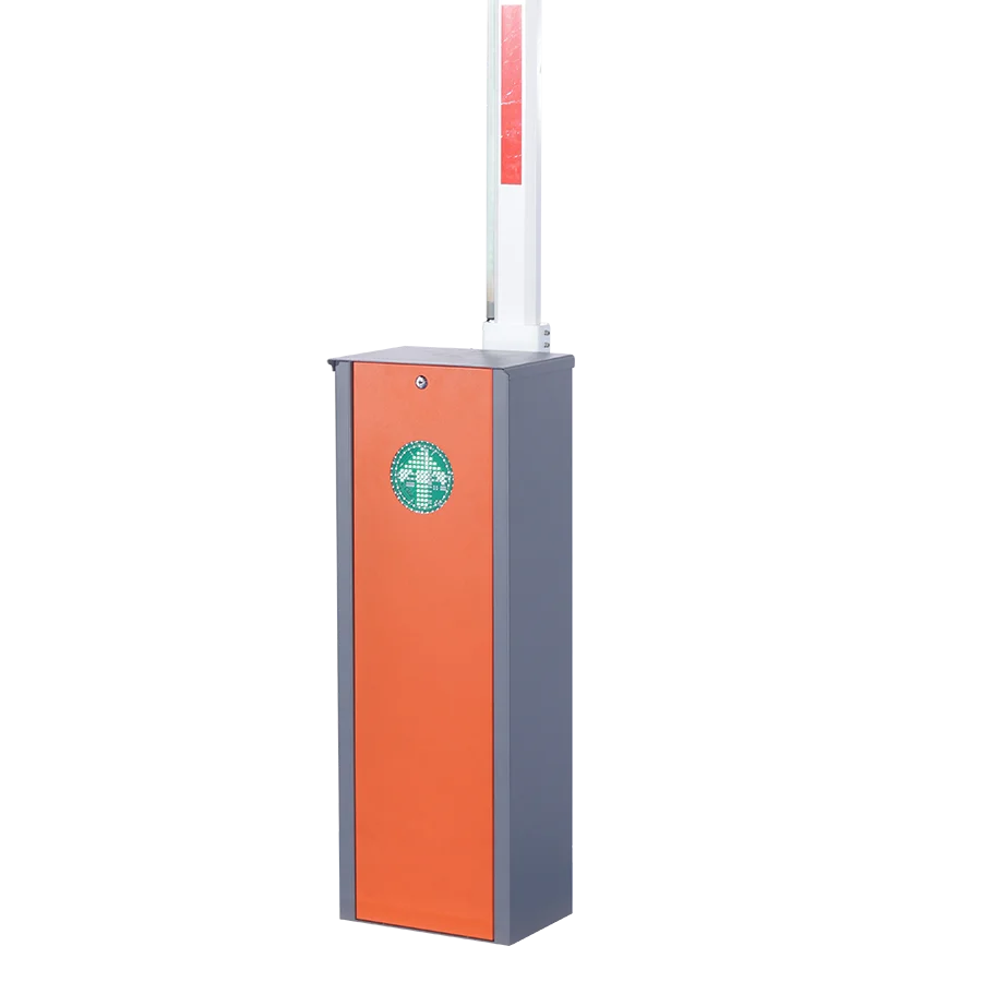 boom barrier gate automatic rfid sticker barrier gate parking device radar loop coil barrier gate for parking lot