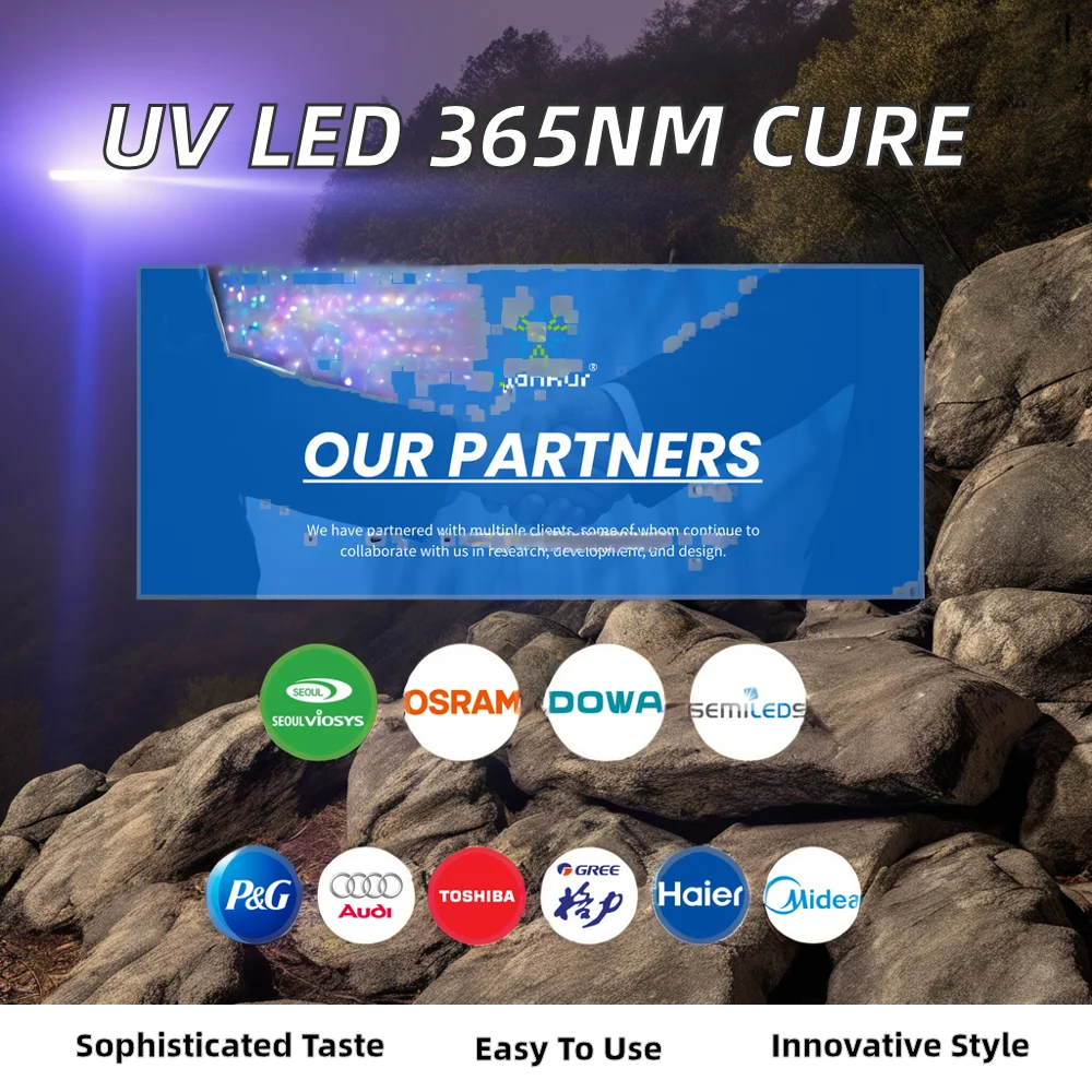 365nm UVA LED for Printing System Curing UV LED 365nm Purple Emitting Color Cob Package