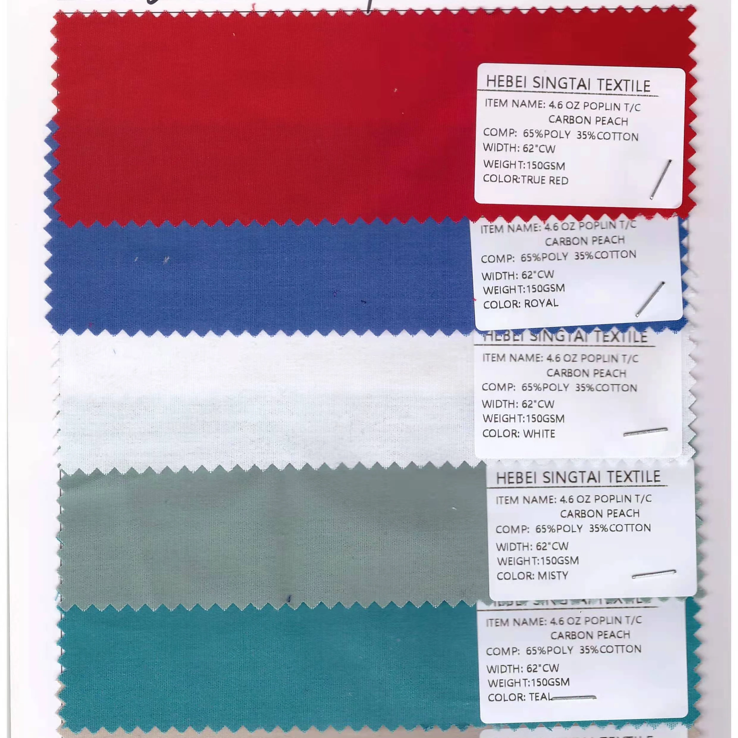 TC 65/35 hospital uniform fabric for nurse doctor medical fabric