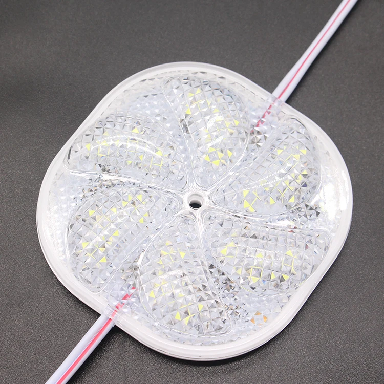 SMD2835 injection led module waterproof backlight DC12V 24V led lighting modules 3W Aluminum board for light box led rgb module