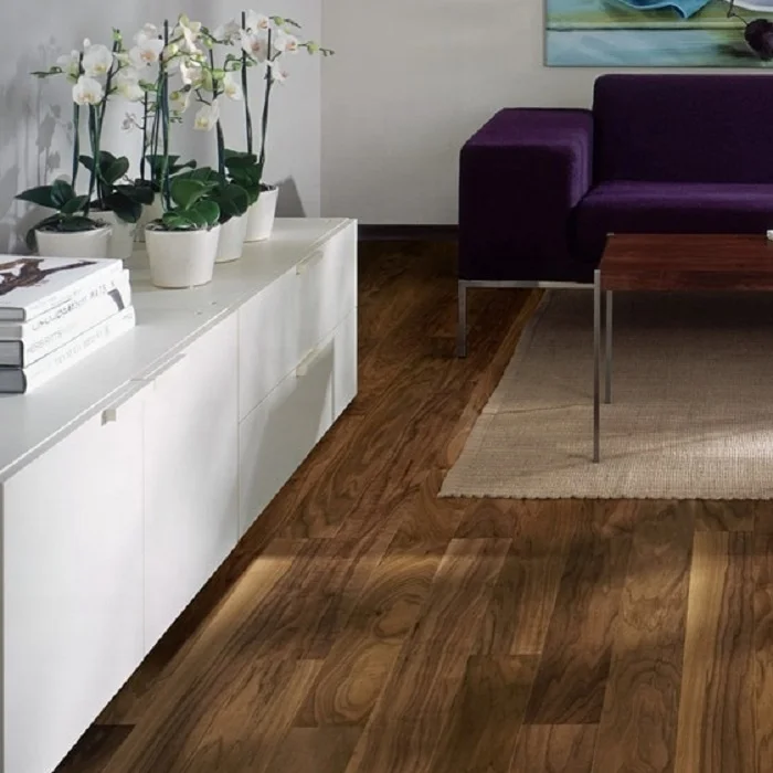 
Moca Smooth Solid Wooden American Walnut Flooring 
