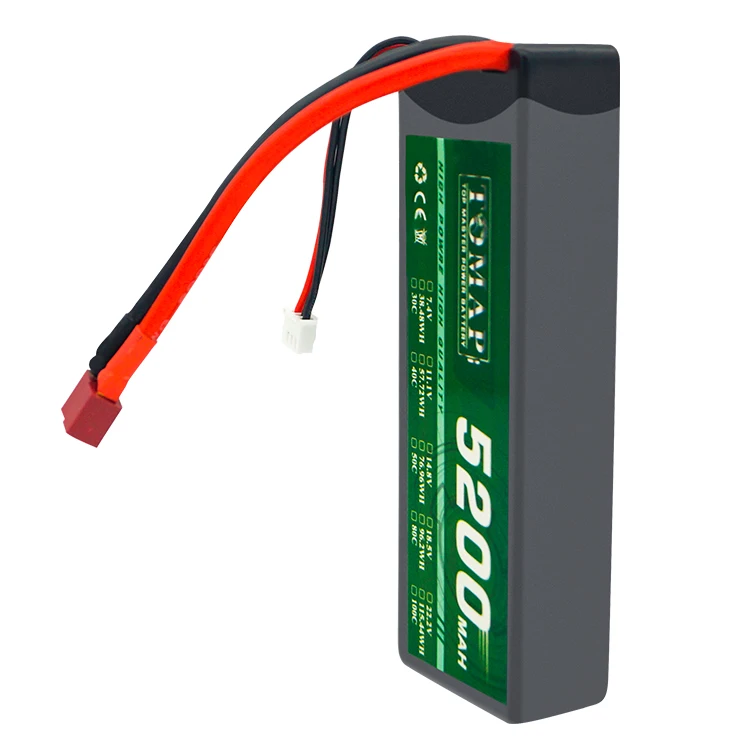 100C 120C RC Toy electrical car Lithium Polymer Battery Pack Lipo 7.4V 2s 4000mah/5200mAh/6600mAh/7500mAh