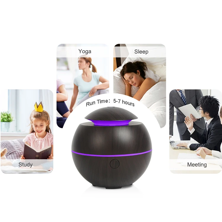 Foshan Russia Anion100Ml Ultrasonic Cool Cold Mist Mobile Air Humidifier Aromatherapy Essential Atomizer Oil Diffuser