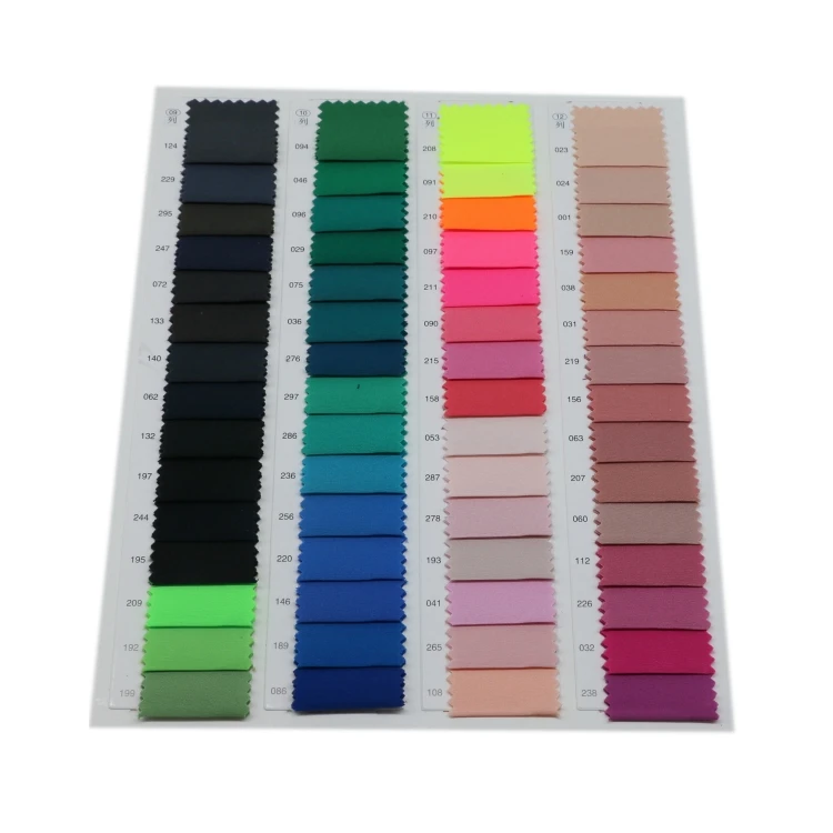 High Quality Breathable 75D High Elastic Pongee Fashion 100% Polyester Fabric for Sportswear