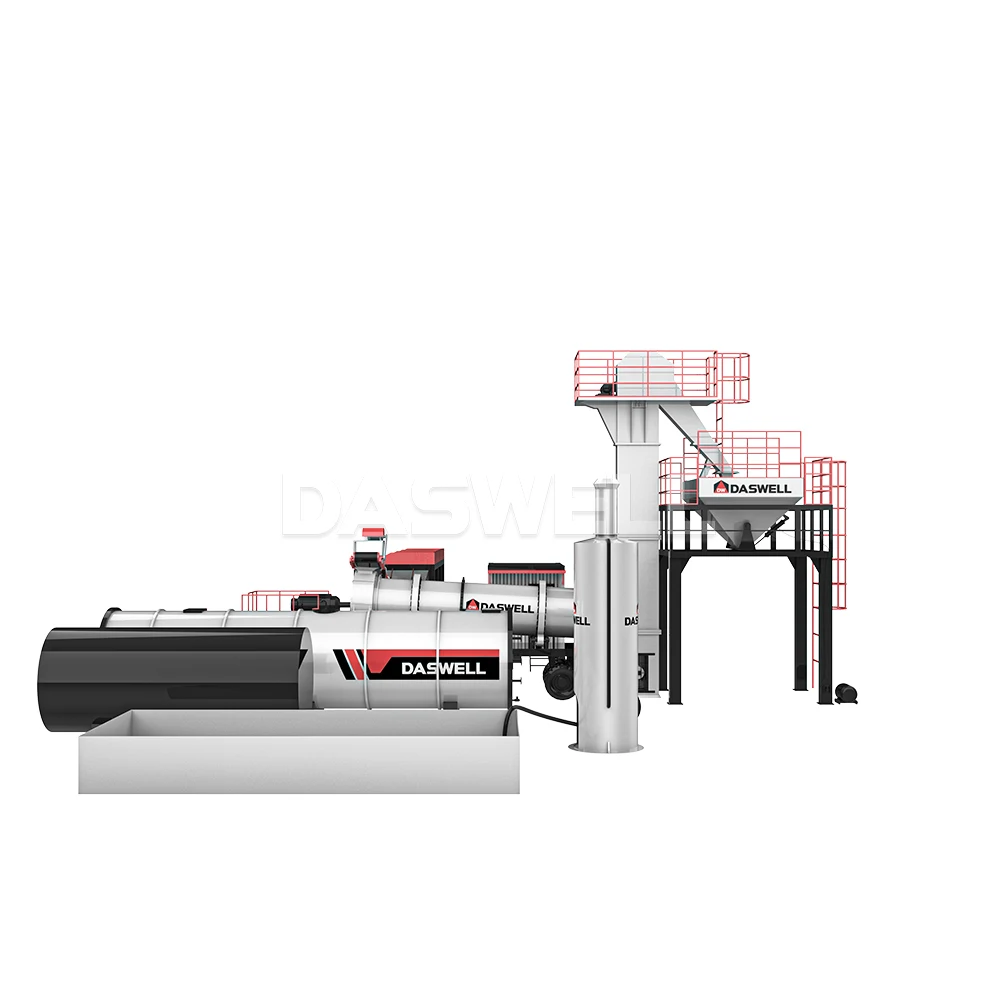 Асфальт горячий смешанный завод мобильный мини асфальтовый завод для смешивания битума