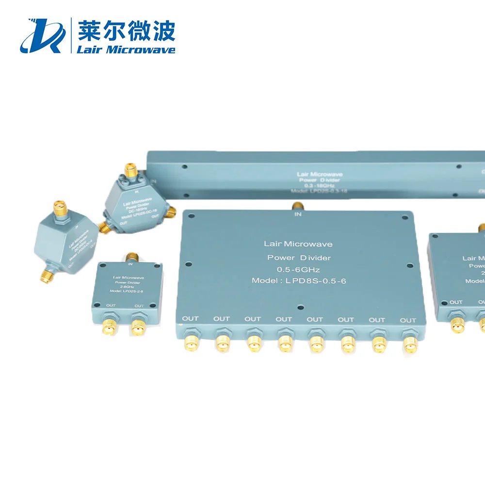 Best Price  RF 50 W 6 way power splitter power divider 0.8-2.5 GHz
