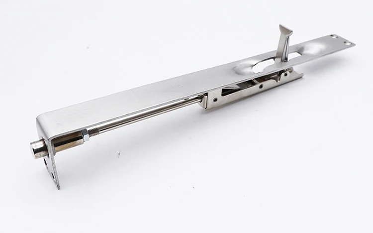 Hot Sell 304 Stainless Steel Tower Bolt Unequal Double Door Concealed Latches Security Lock Heavy Duty Flush Door Bolt