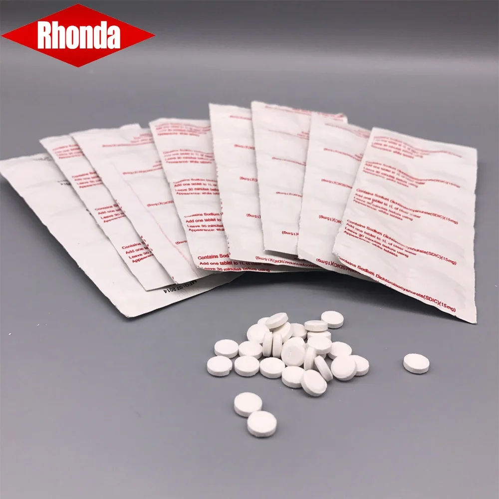 China Sodium Dichloroisocyanurate Acid Sodium Salt Sdic Tablets