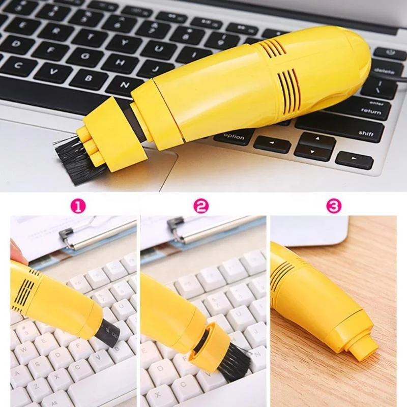Универсальный USB компьютера щетка для пыли пылесоса креативный мини Клавиатура ноутбука вакуумного крепления грязь и набором