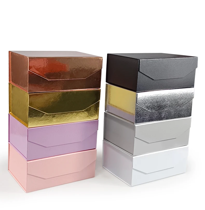 Custom  Luxury Foldablebox Magnetic Packaging Package Box Packing Gift Boxes for Clothing Brand