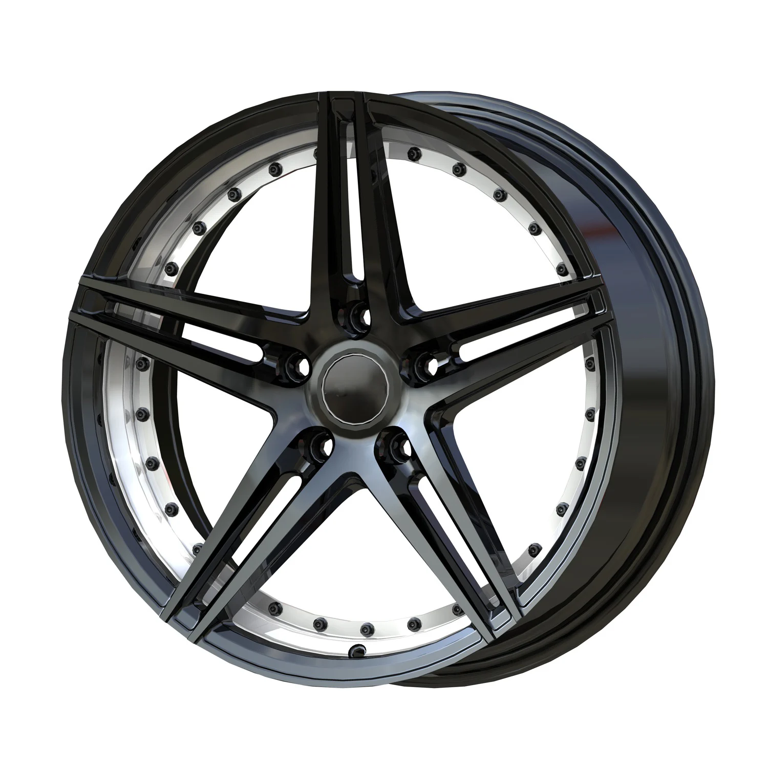 
TP17AD019 High Performance 17 inch wheels Top Quality Multicolored Aluminum Alloy wheels Rims 