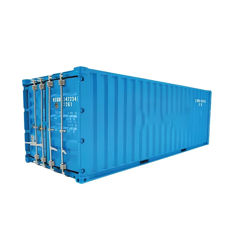 China-Made Customized 20 Foot Tall Steel Dry Cargo Containers Low-Cost 20GP for Port Transportation