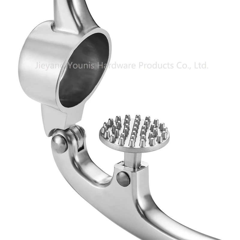 Hot Sale Professional Ginger Garlic Mincer With Cleaning Brush And Silicone Roller