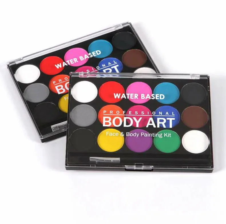 Temporary Art Natura Body Face Paint 15 Colors Cosplay Tattoo Painting for Party