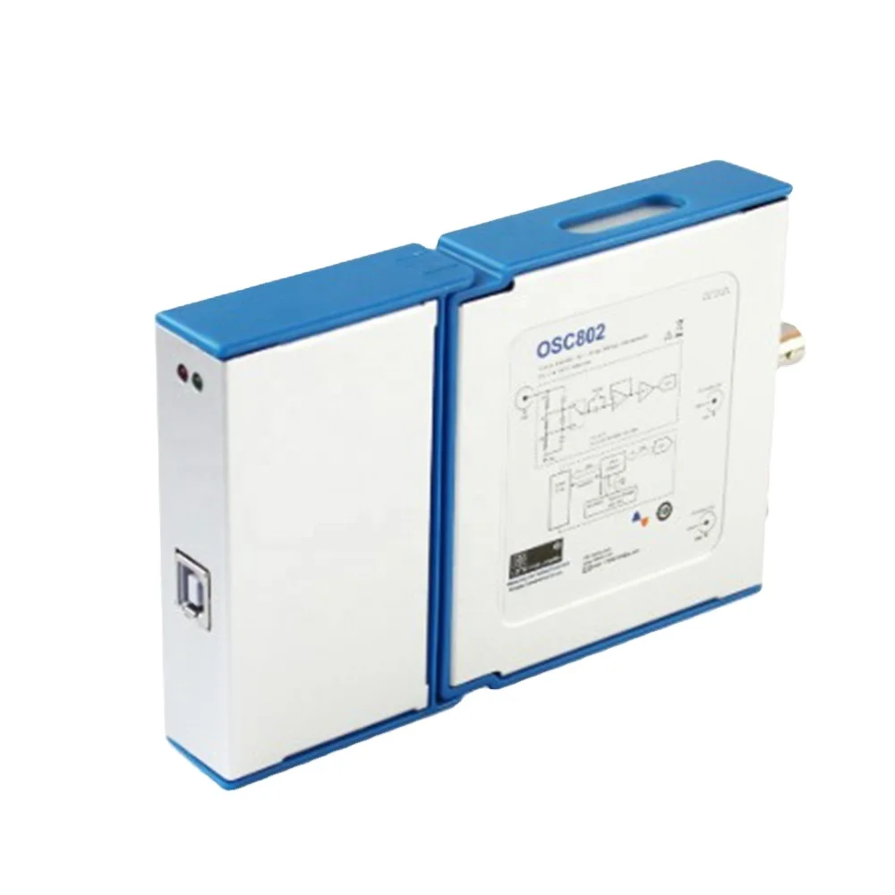 
OSC802 USB PC Handheld Oscilloscope With 80MS/s Sample Rate and 20MHz Bandwidth for Precision Testing 