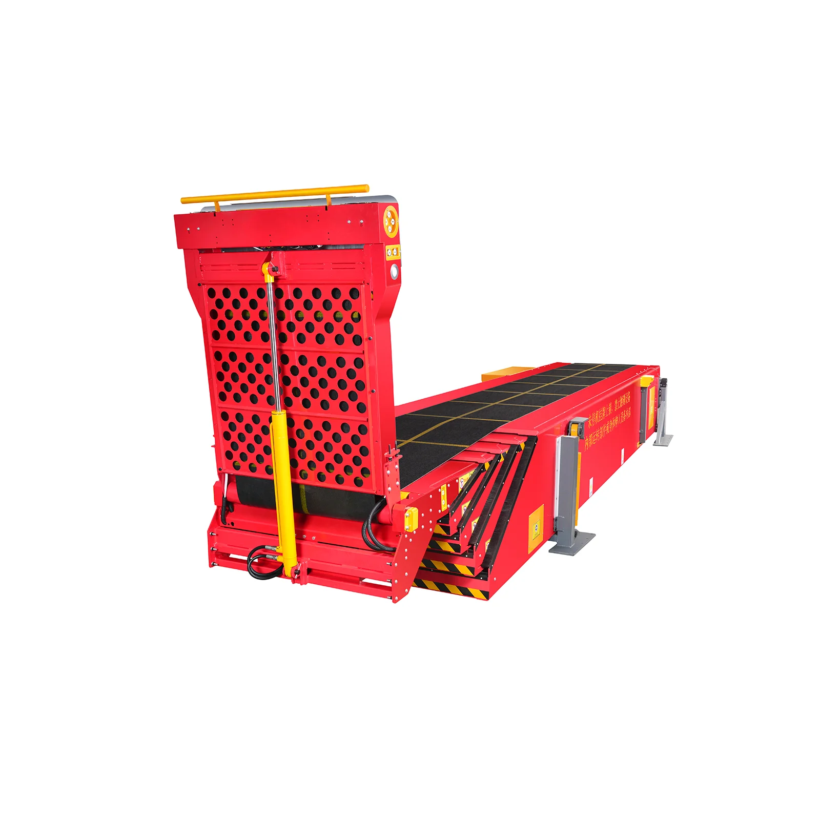 Adjustable Height Flexible Movable Custom Rubber Mobile Belt Conveyor for container loading and unloading