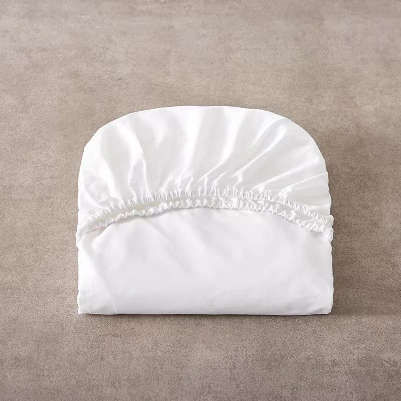 Classic Naturally High Quality Cotton Fitted Bedding Sheet 360-degree elastic Easy bed-making Bedding Sheet